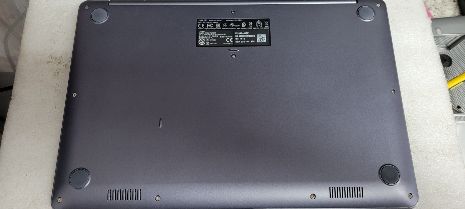 ASUS VivoBook F510QA 15.6in. 2.7 GHz AMD A12-9720P A12 8GB 256GB SSD Working