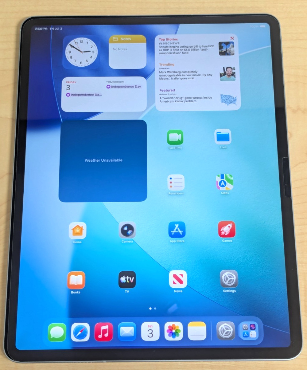 Apple iPad Air 13″ M3 128GB (Blue) MCJ24LL/A Wi-Fi ONLY!