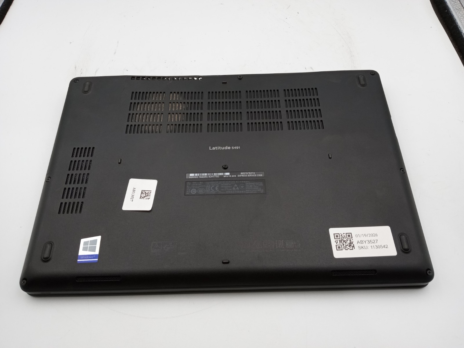 Dell Latitude 5491 14″ Laptop Intel Core i5 8th Gen – WON’T BOOT – READ -RR
