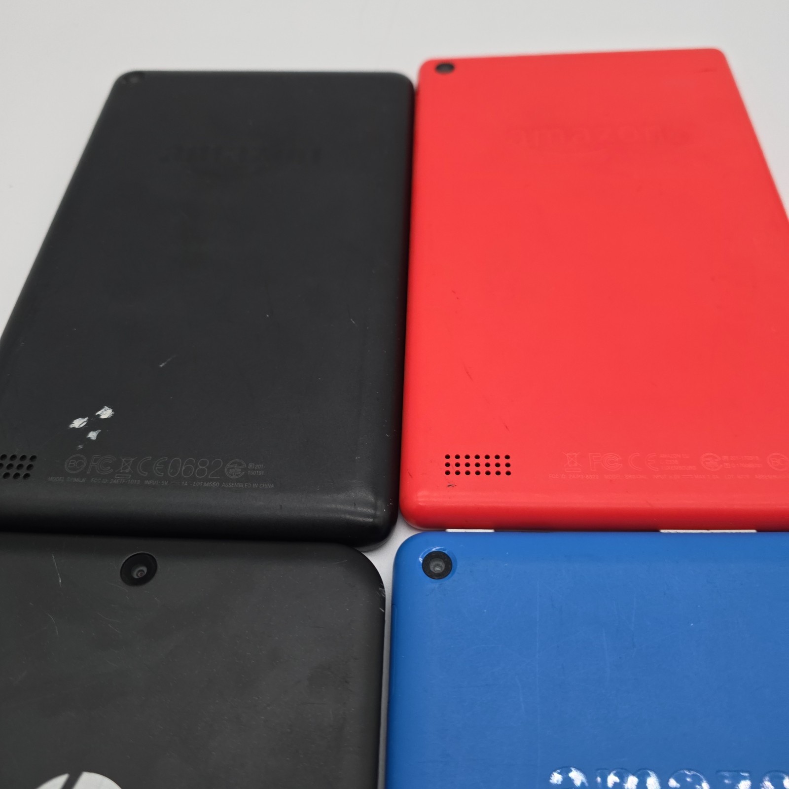Lot Of 4 Tablets Stream 7 HP, Sr043KL Sv98LN Parts Only Used Amazon Kindle Tab