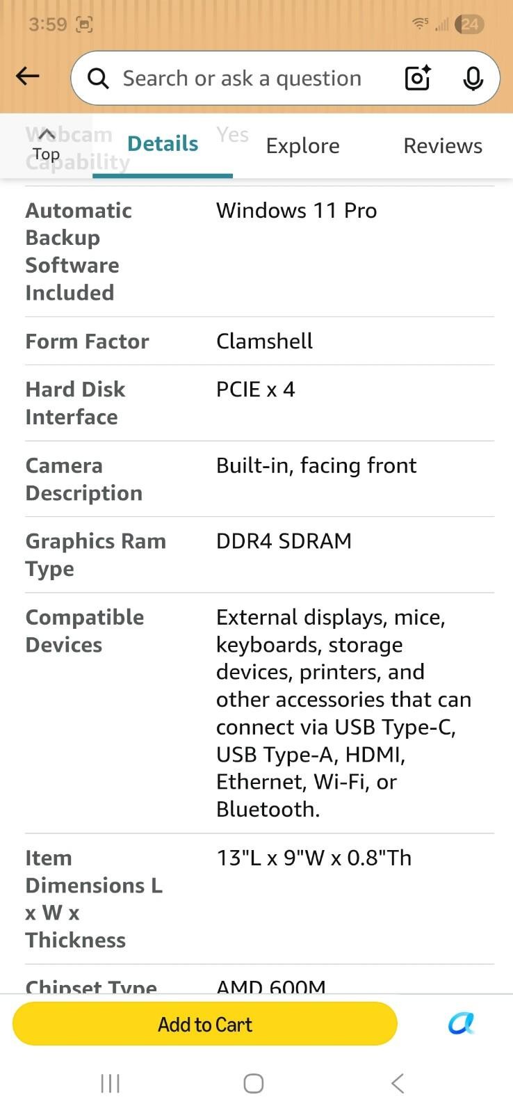 HP 15.6 ” 255 G8 Business laptop 16GB