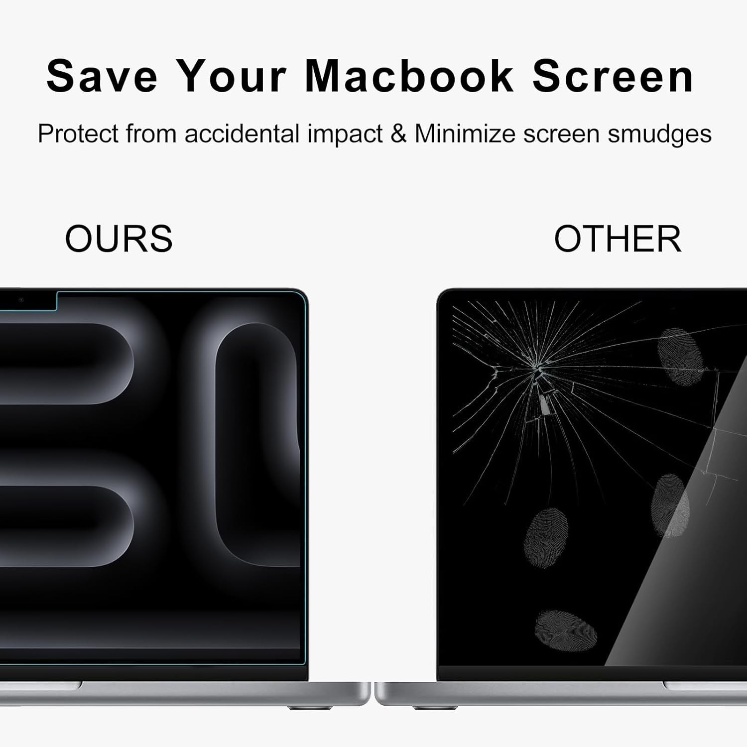 9H Tempered Glass 16″ Screen Protector for 2026 MacBook Pro 16.2 Inch Screen