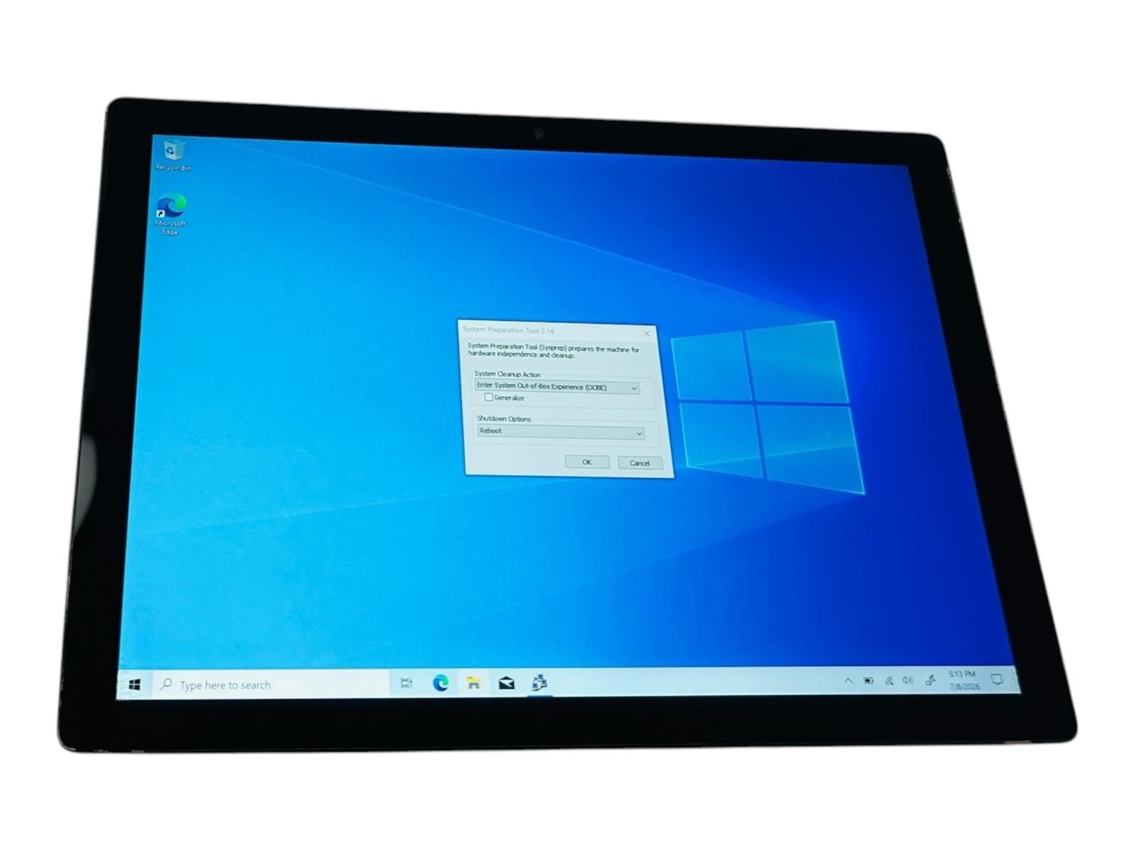 Microsoft Surface Pro 6 – 12.3″ – i5-8250U – 8GB RAM – 256GB SSD – READ