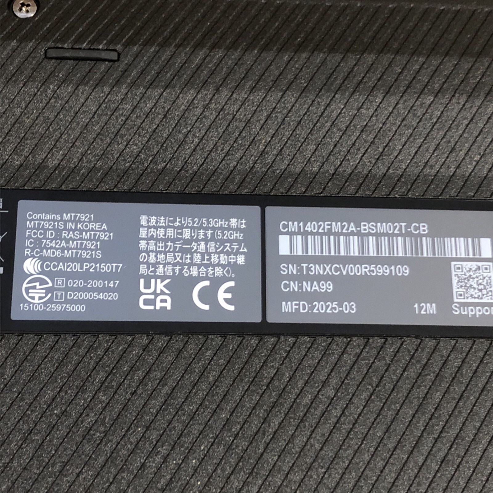 Asus Chromebook CM14 Flip 14in CM1402F MediaTek K 520/8GB RAM/128GB *No Touch*