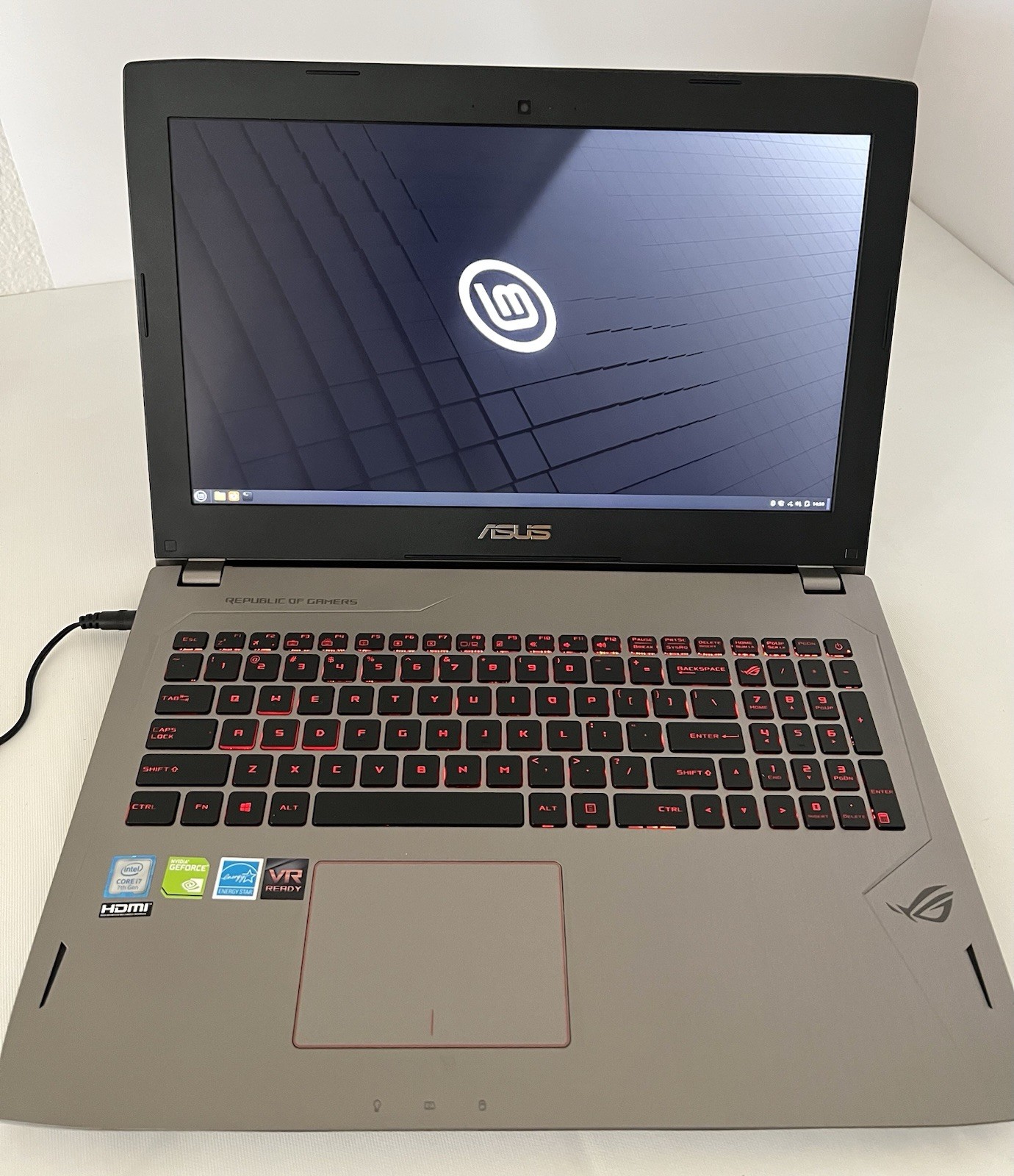 ASUS Strix GL502V – 15.6″ Gaming Laptop – i7-7700HQ 16GB RAM 1TB HDD 256GB SSD