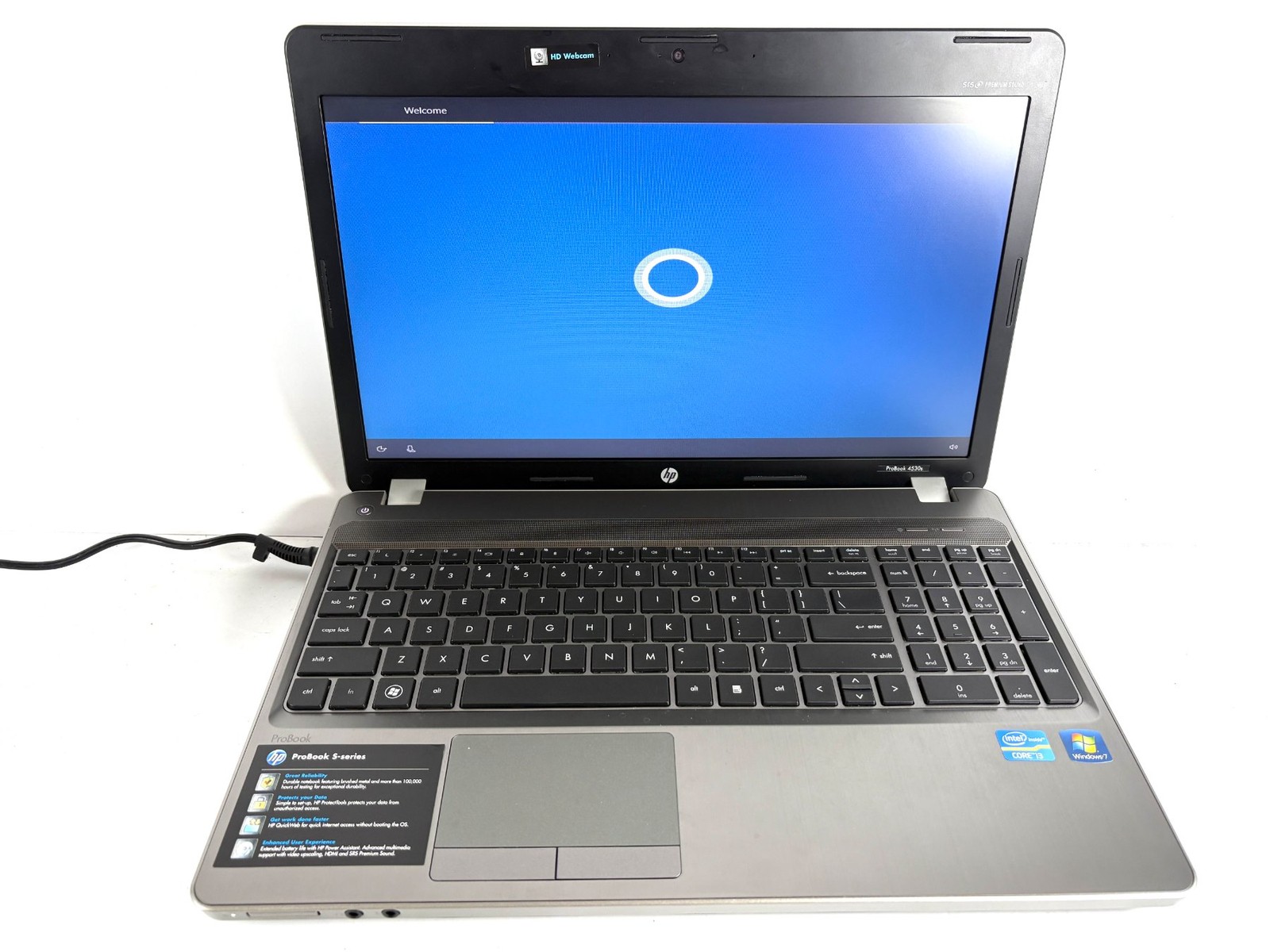 HP ProBook 4530s 15.6″ HD 2.2GHz i3 4GB RAM 500GB HDD Windows 10