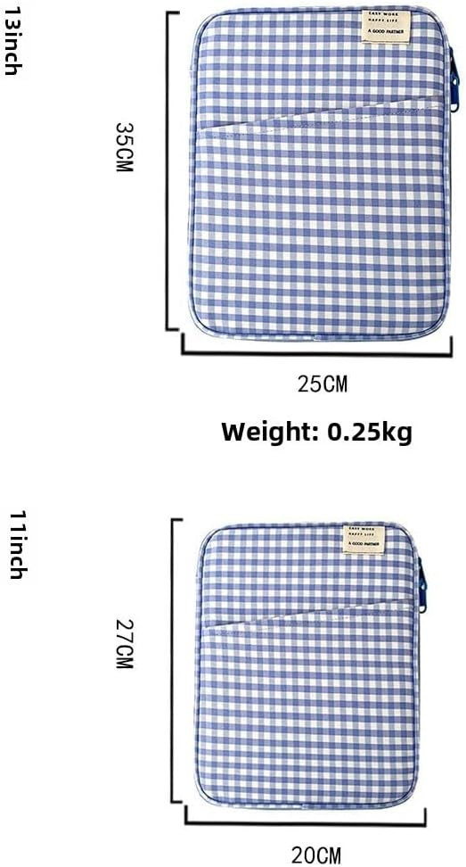 Puffy Cute Laptop Sleeve 11-13 Inch Fairycore Kawaii Bag Cover for Laptops