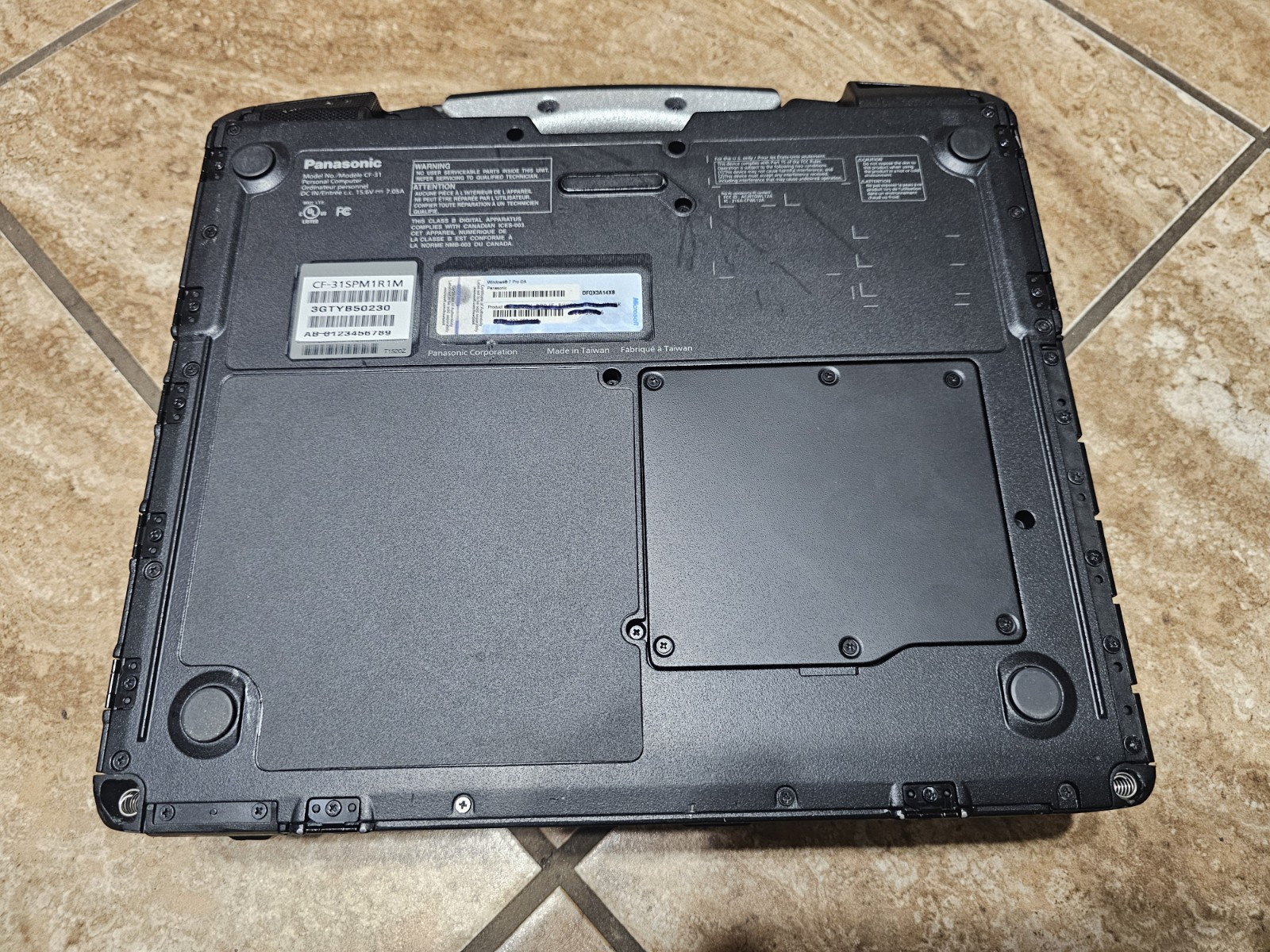 CF-31 Core i7-3520M@2.9✔️MK3✔️1TB SSD✔️TOUCH✔️WIN7P64✔️16GB✔️450 BIOS HRS✔️GPS