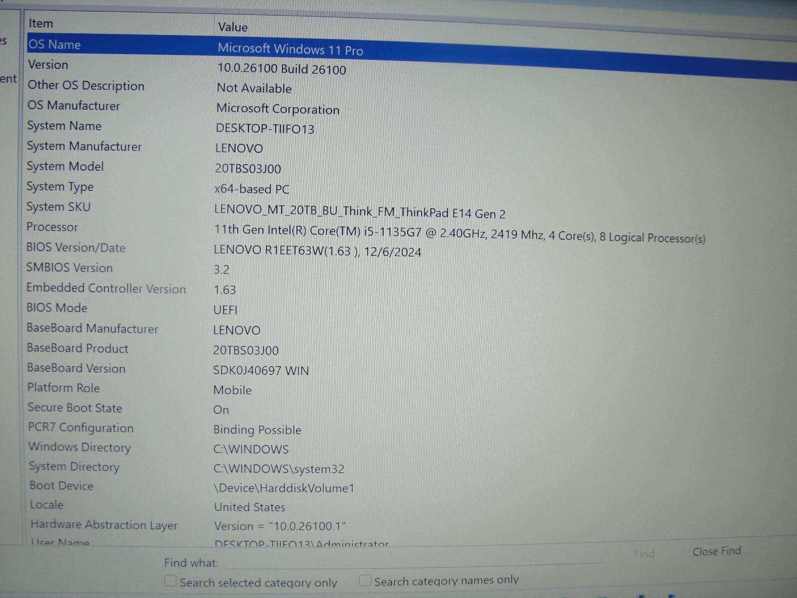 Lenovo ThinkPad E14 Gen 2 14” FHD Core i5-1135G7 2.4GHz 16GB 512GB SSD +Charger