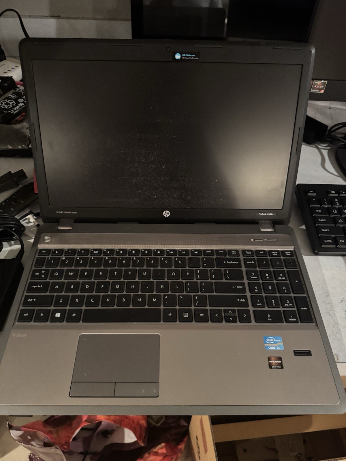 HP ProBook 4540s Laptop – Intel Core i5 – For Parts / Repair – No HDD Or Charger