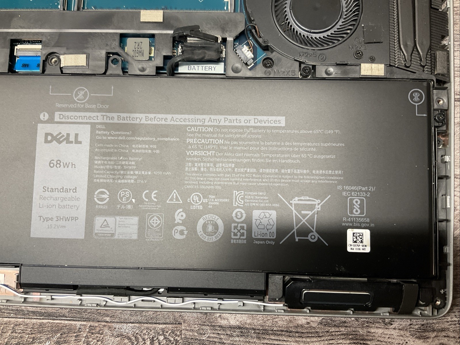 Precision 3550 / i5 10th / No RAM Laptop Notebook PC / T20