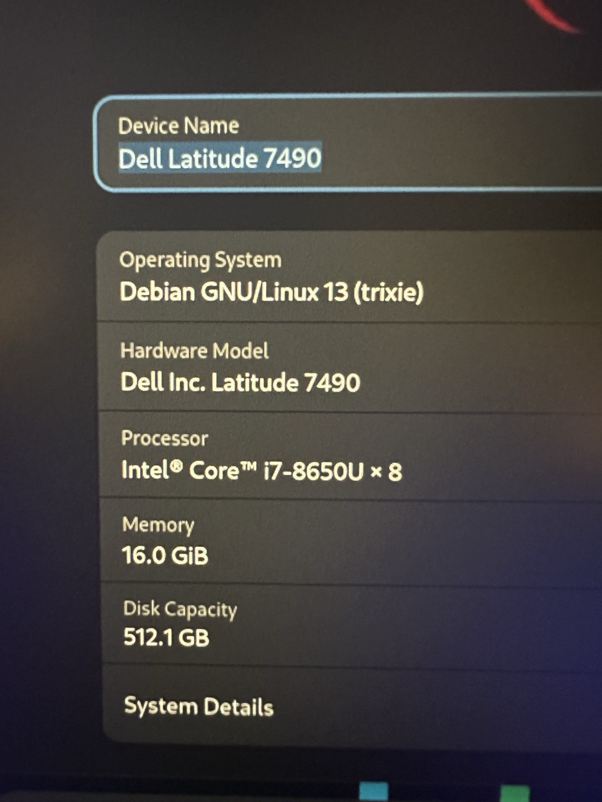 Dell Latitude 7490 14” Intel Core i7-8650U 16GB RAM 512 SSD NEEDS NEW LCD