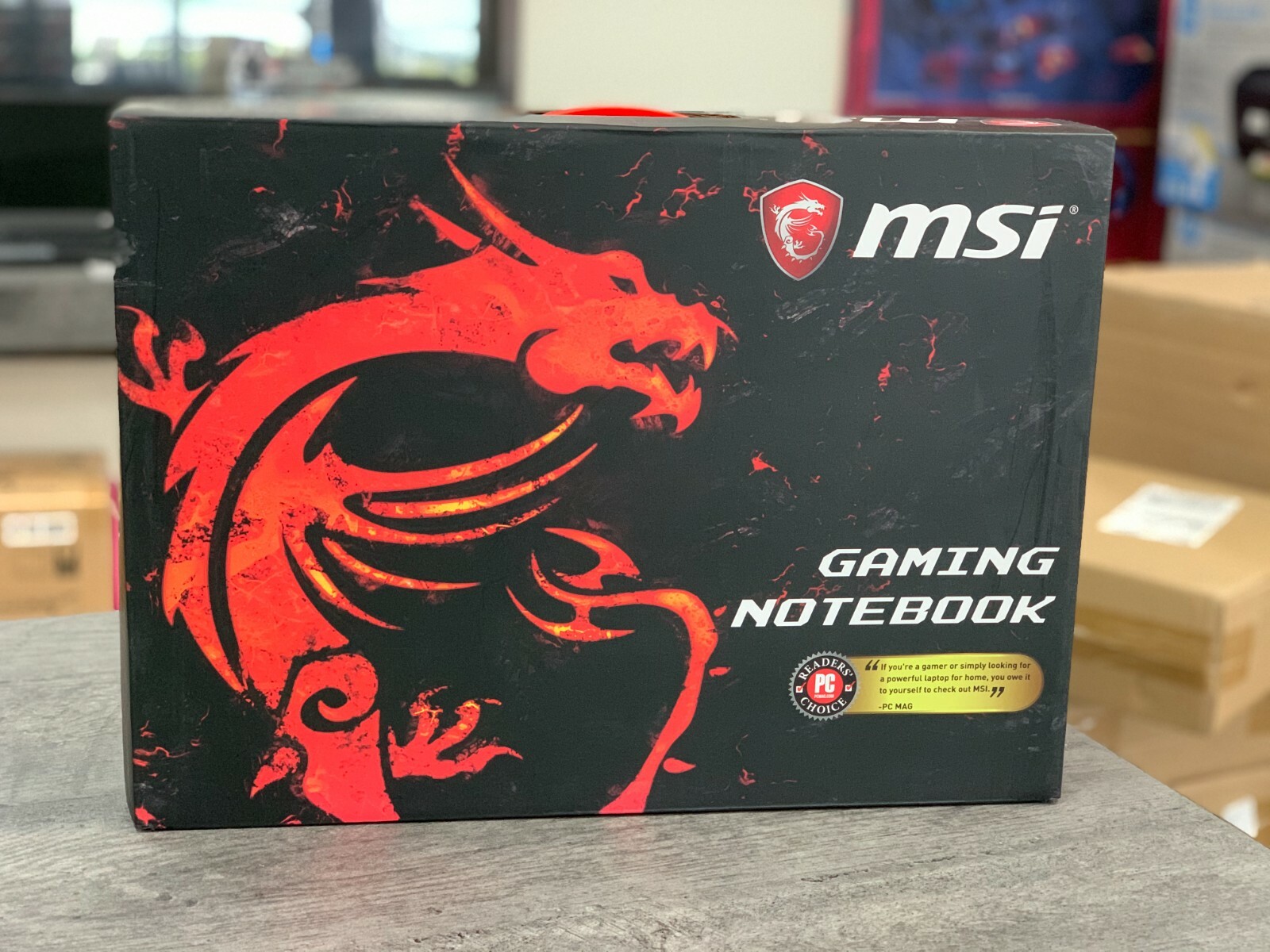 MSI Gaming GF63 Thin, Core i7 CPU, 1TB Solid State, 8GB RAM, nVIDIA GTX 1650 4GB
