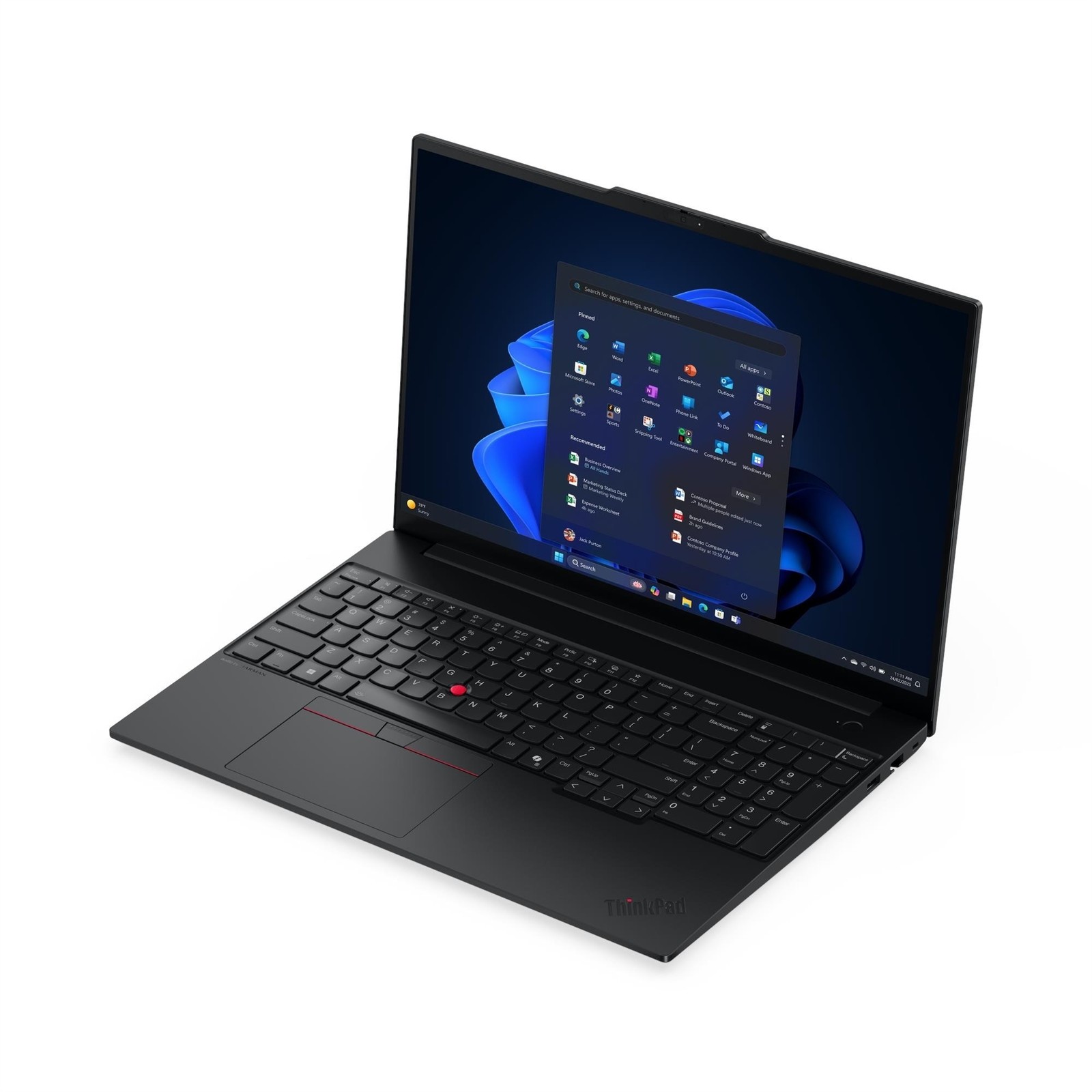 Lenovo ThinkPad E16 Gen 3 16″ IPS Core 5 210H 16GB RAM 512GB SSD WIN11P, Black