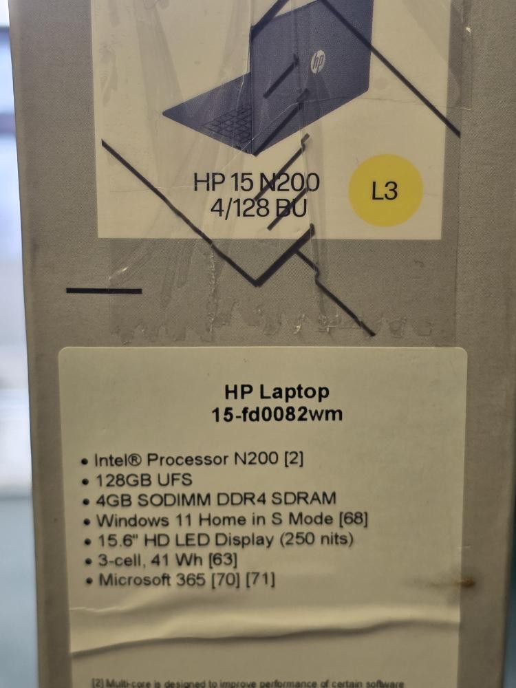 HEWLETT PACKARD 15-FD0082WM LAPTOP (EZ2006551)