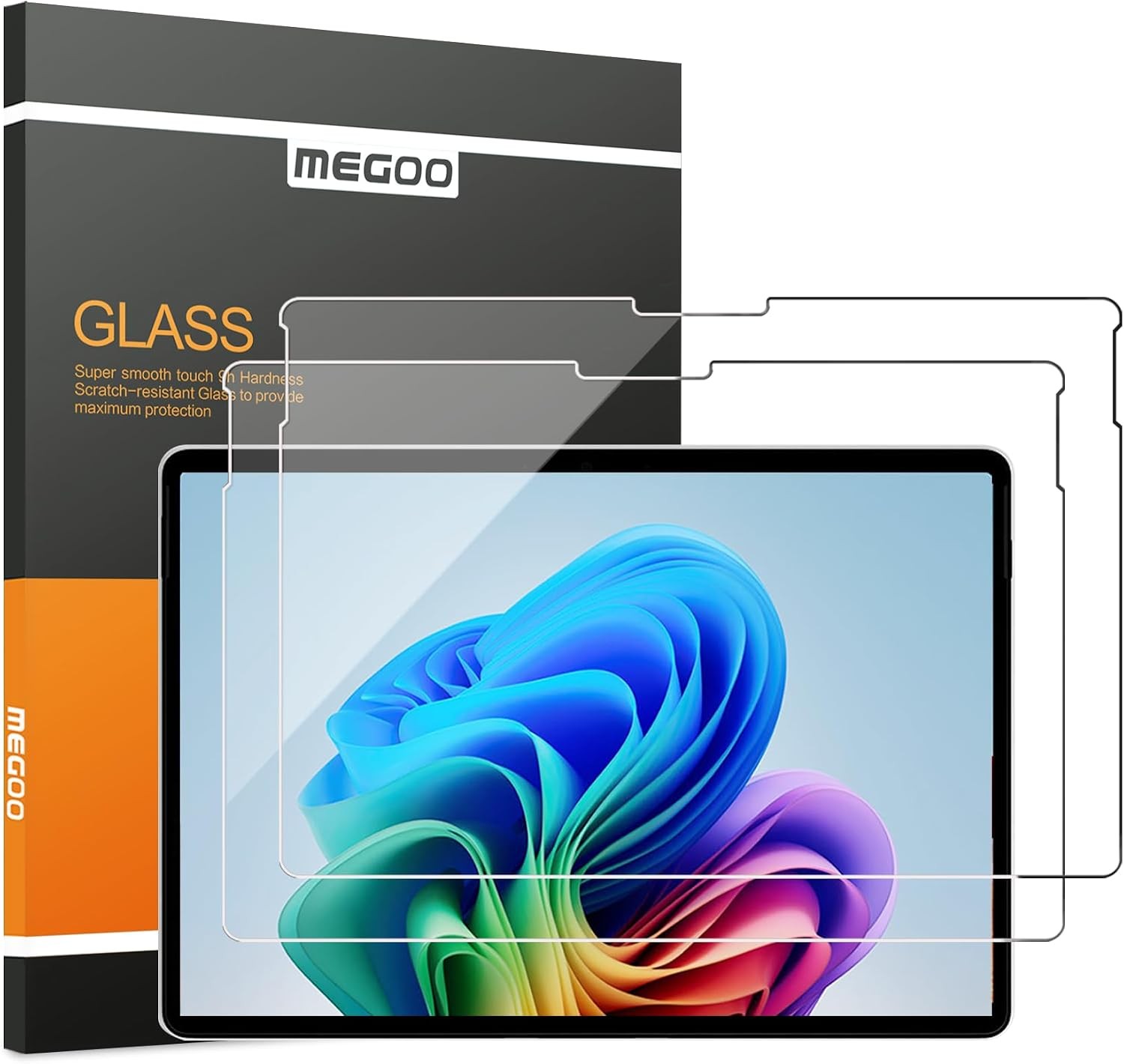 ArmorShield Screen Protector for Surface Pro 12 inch, HD Clear Tempered Glass, 2