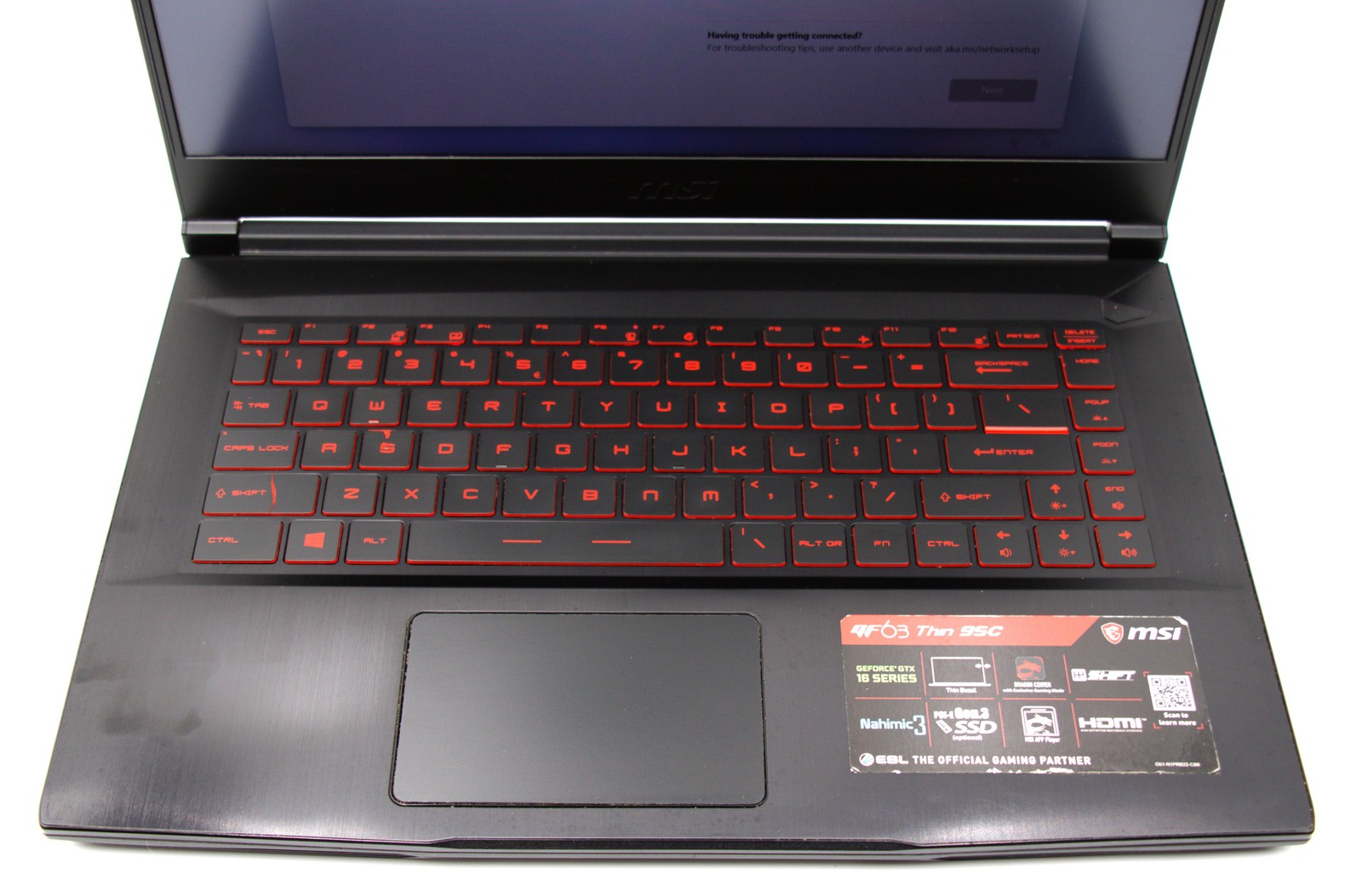 MSI GF63 THIN 9SC-614 – FHD – i5-9300H – 8GB RAM – GTX 1650 – 512GB SSD – Black