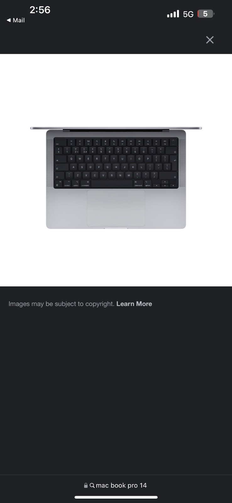 2021 Apple MacBook Pro with M1 Chip (14-inch Display, 16GB RAM, 1TB SSD) Gray