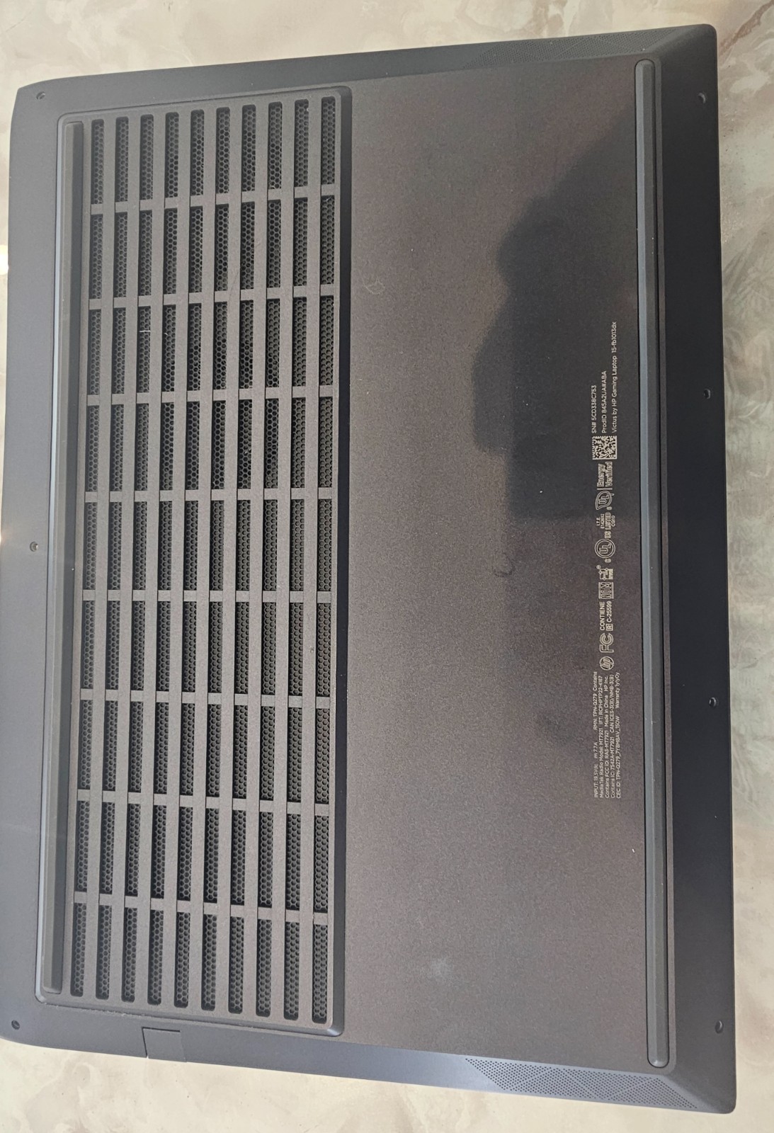 HP Victus 15-fb1013dx 15.6″ Ryzen 5 NO RAM / NO SSD “SOLD AS IS”
