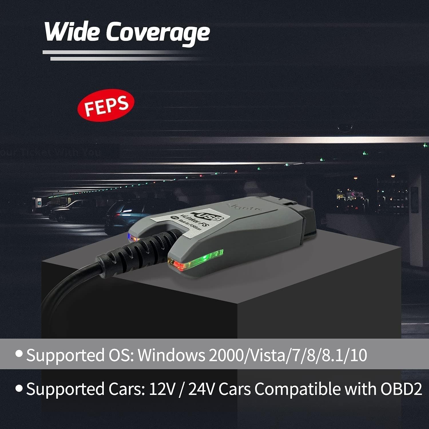 PANASONIC CF20 FORD DIAGNOSTIC FORSCAN DIAGNOSTIC Vlinker Plug & Play W11 4G