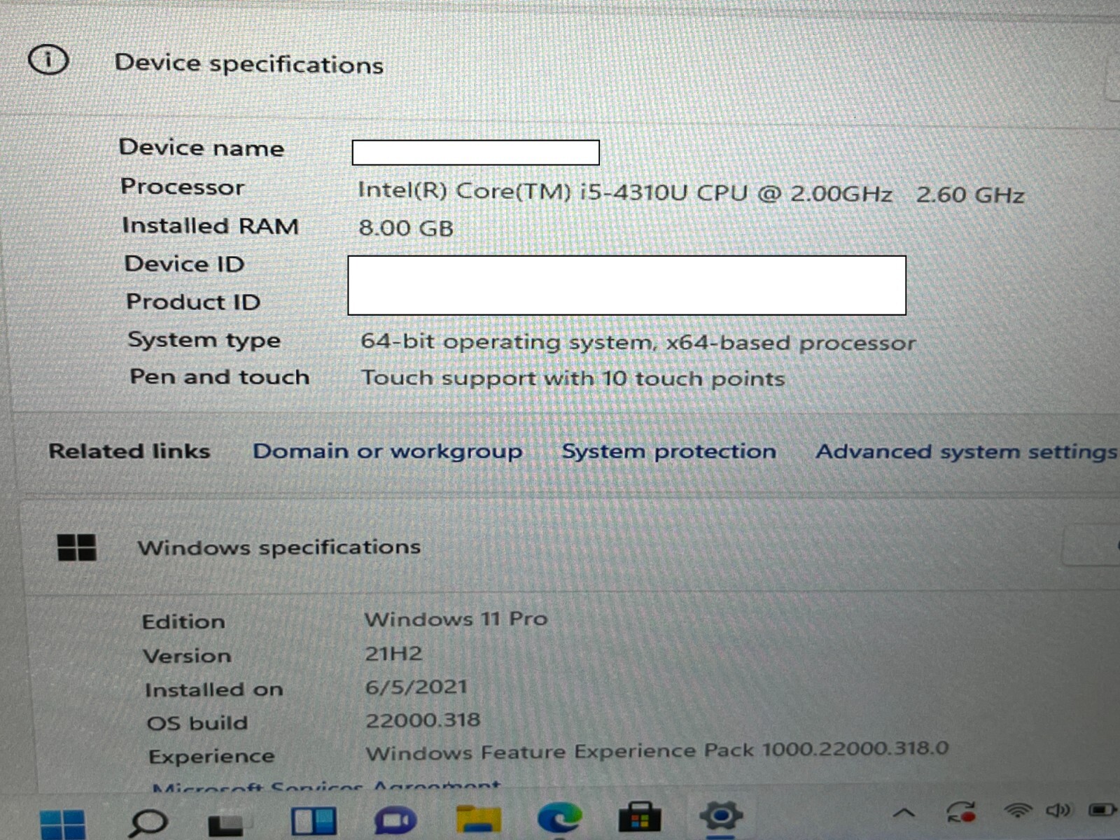 Toshiba Ultra Light Windows 11 Laptop Computer – Wifi Bluetooth Webcam HDMI SSD