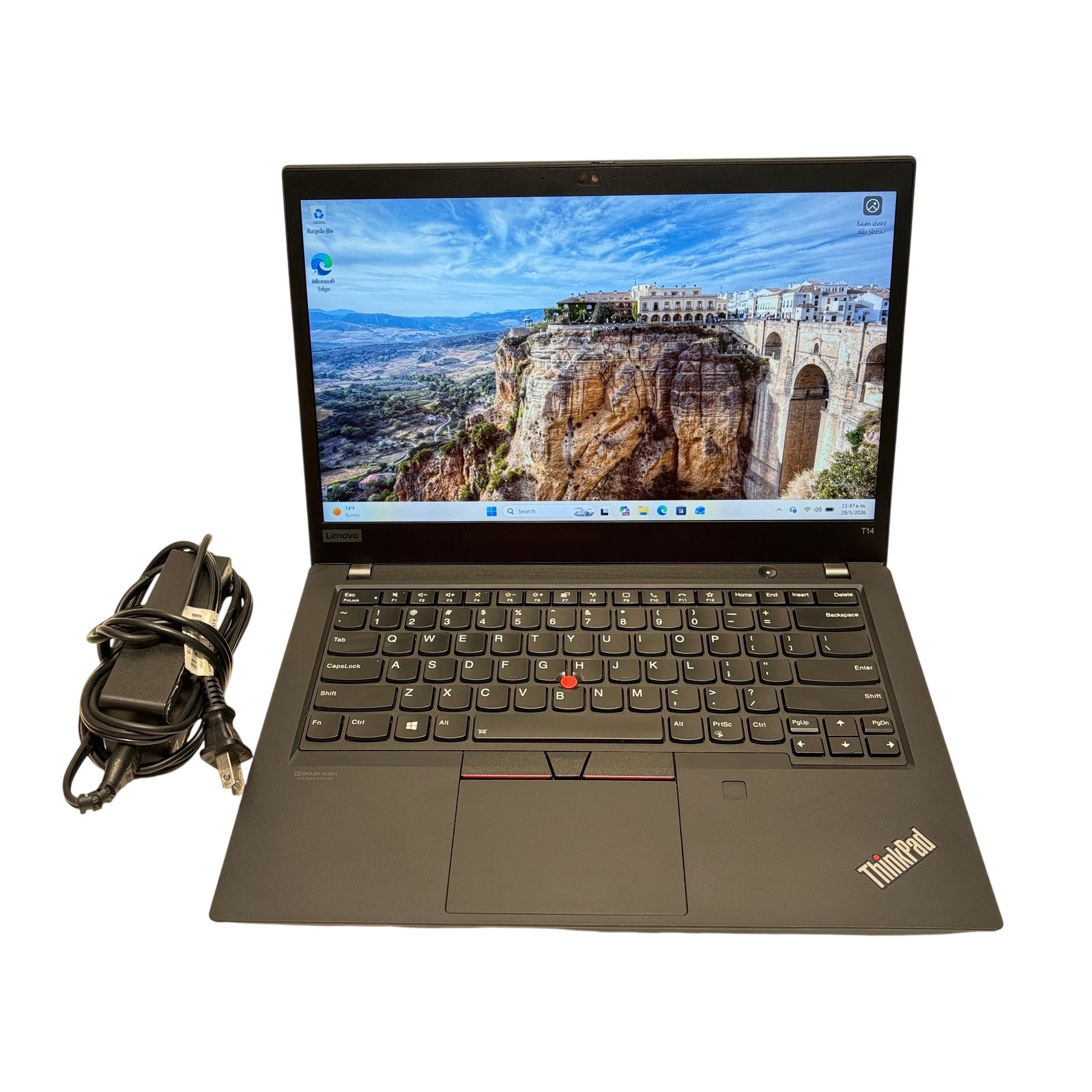 Lenovo ThinkPad T14 Gen1 Win11 Core i5-10310U 1.7GHz 16GB RAM 512GB SSD 14″