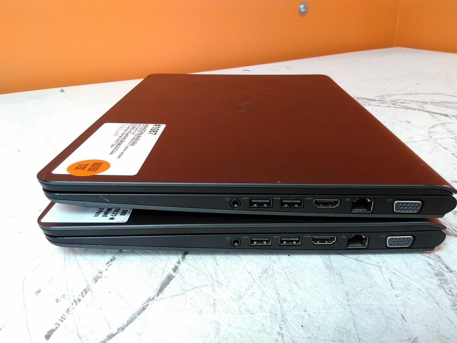 Cracked Screen Lot of 2 Dell Latitude 3450 i5-5200U 2.2GHz 4GB 0HD No PSU AS-IS