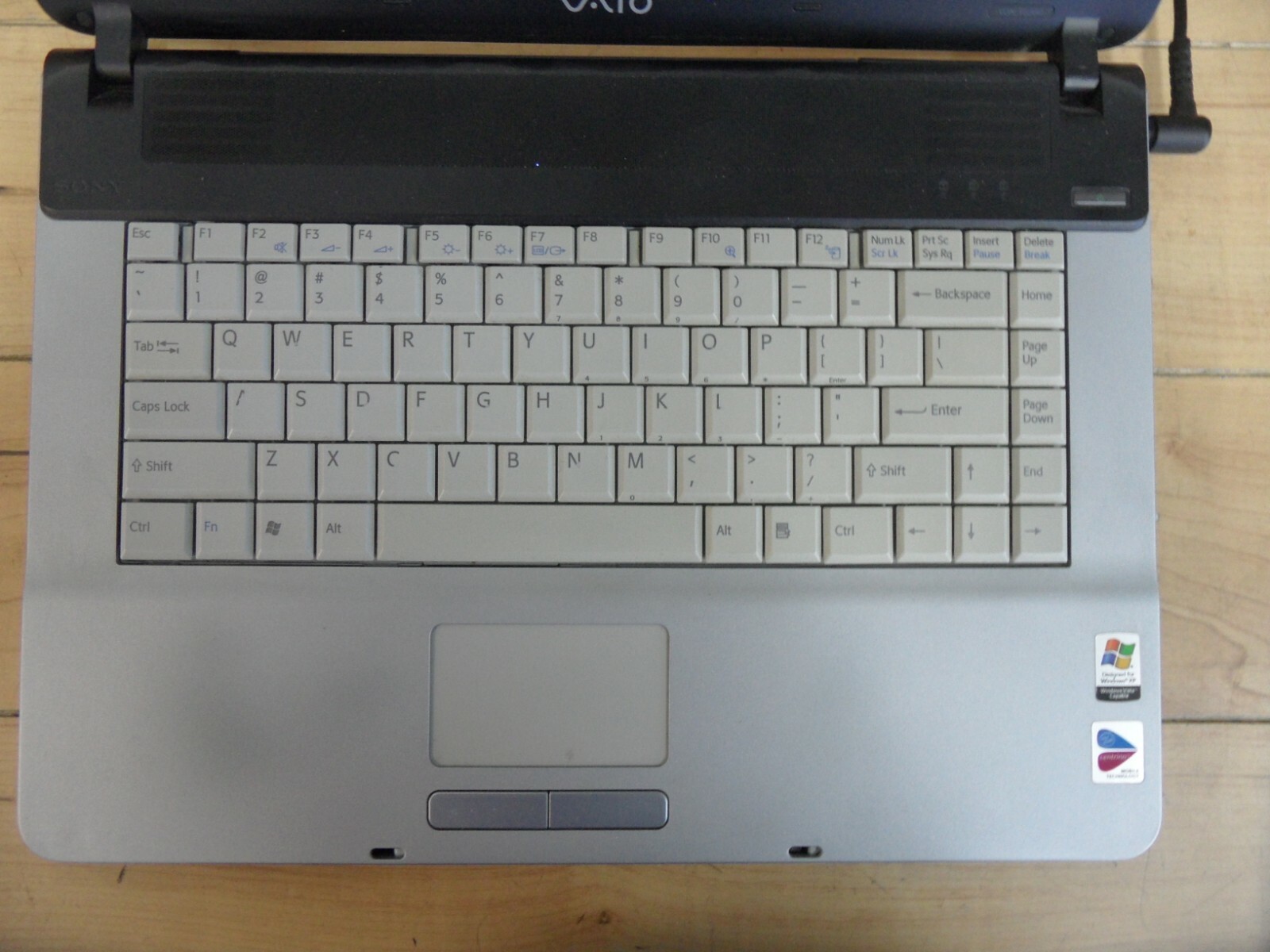 Sony Vaio VGN-FS980 / Intel Centrino / Parts Laptop / Posted Bios, No Hard Drive