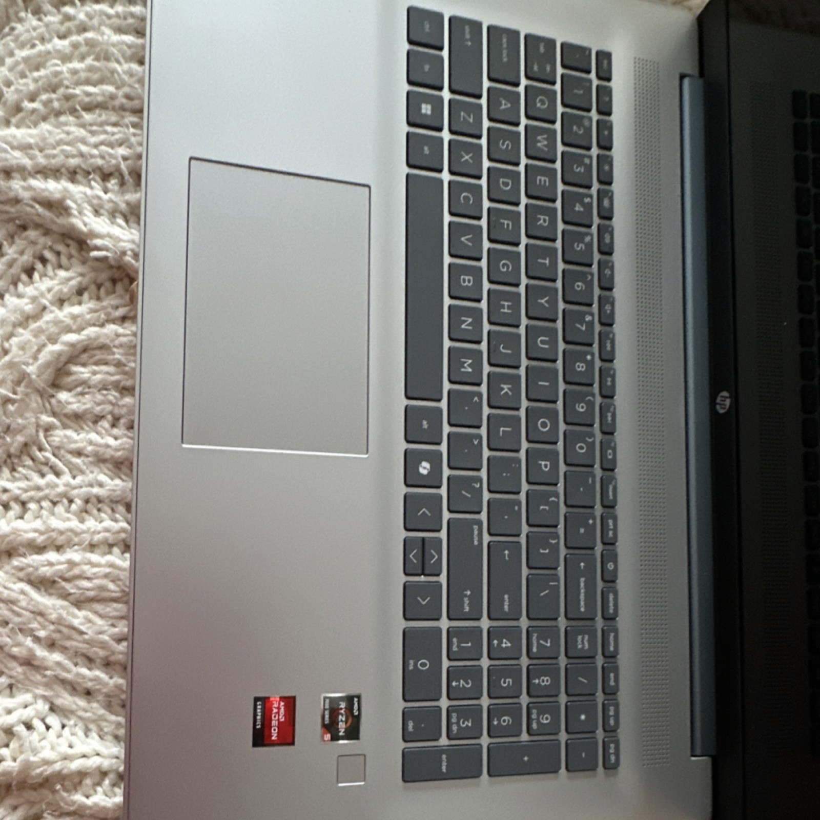 HP 17.3″ Laptop AMD Ryzen Radeon Graphics Silver Black New Notebook