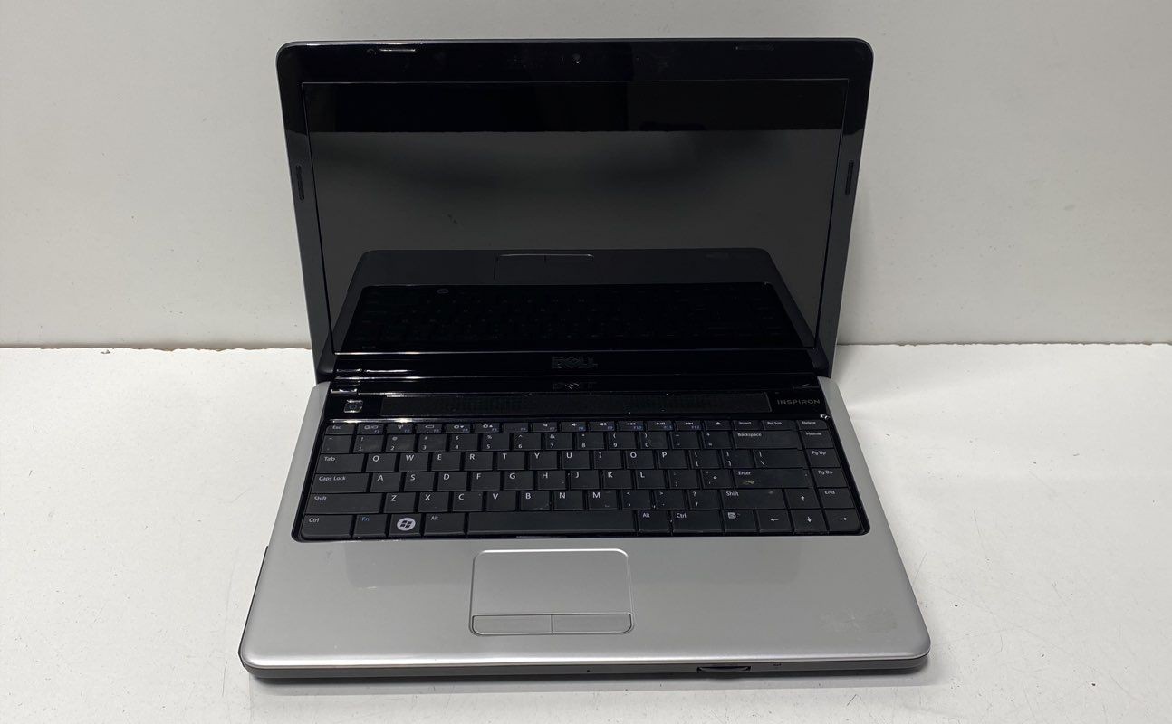 Dell Inspiron 1440 Laptop Model PP42L No HDD Powers On Service Tag 7L9XKJ1