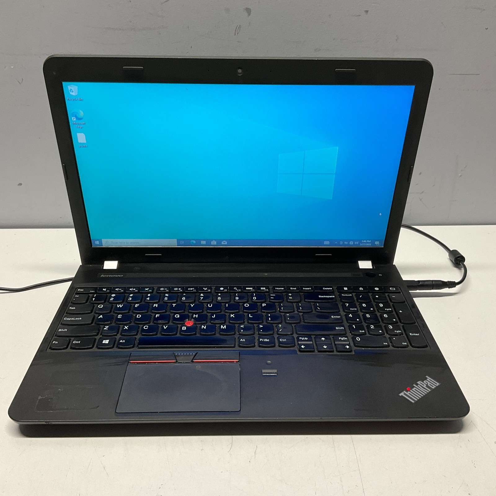 Lenovo ThinkPad E550 Intel i5-5200U 2.2GHz 4GB 128GB SSD Windows 10 Pro NO BATT