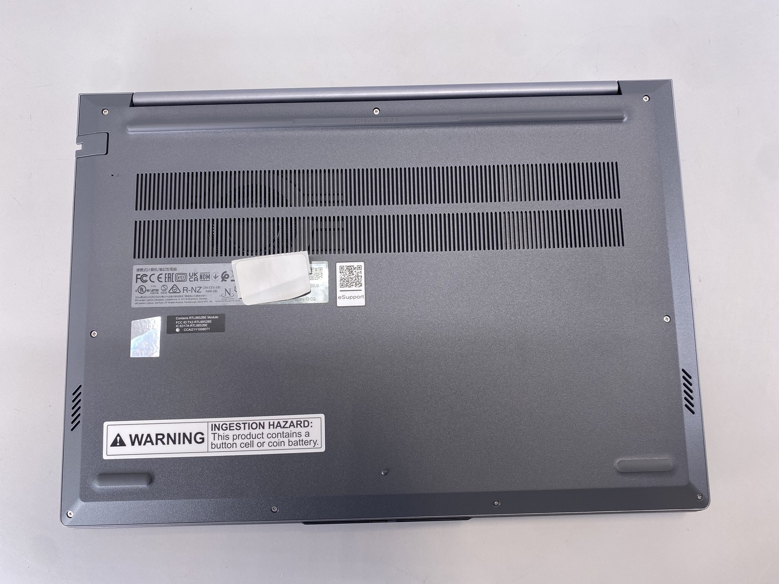 Lenovo Laptop Thinkbook 16 G7 16″ AMD Ryzen 5 7535HS 512GB- Gray