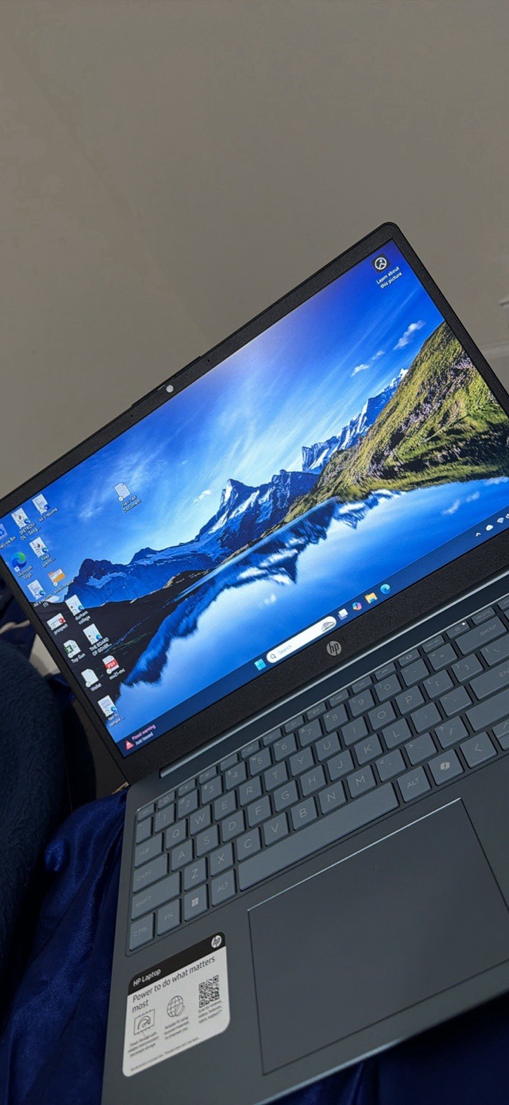 HP Laptop Intel Inside Windows 11 15 in Gray Built-in Webcam