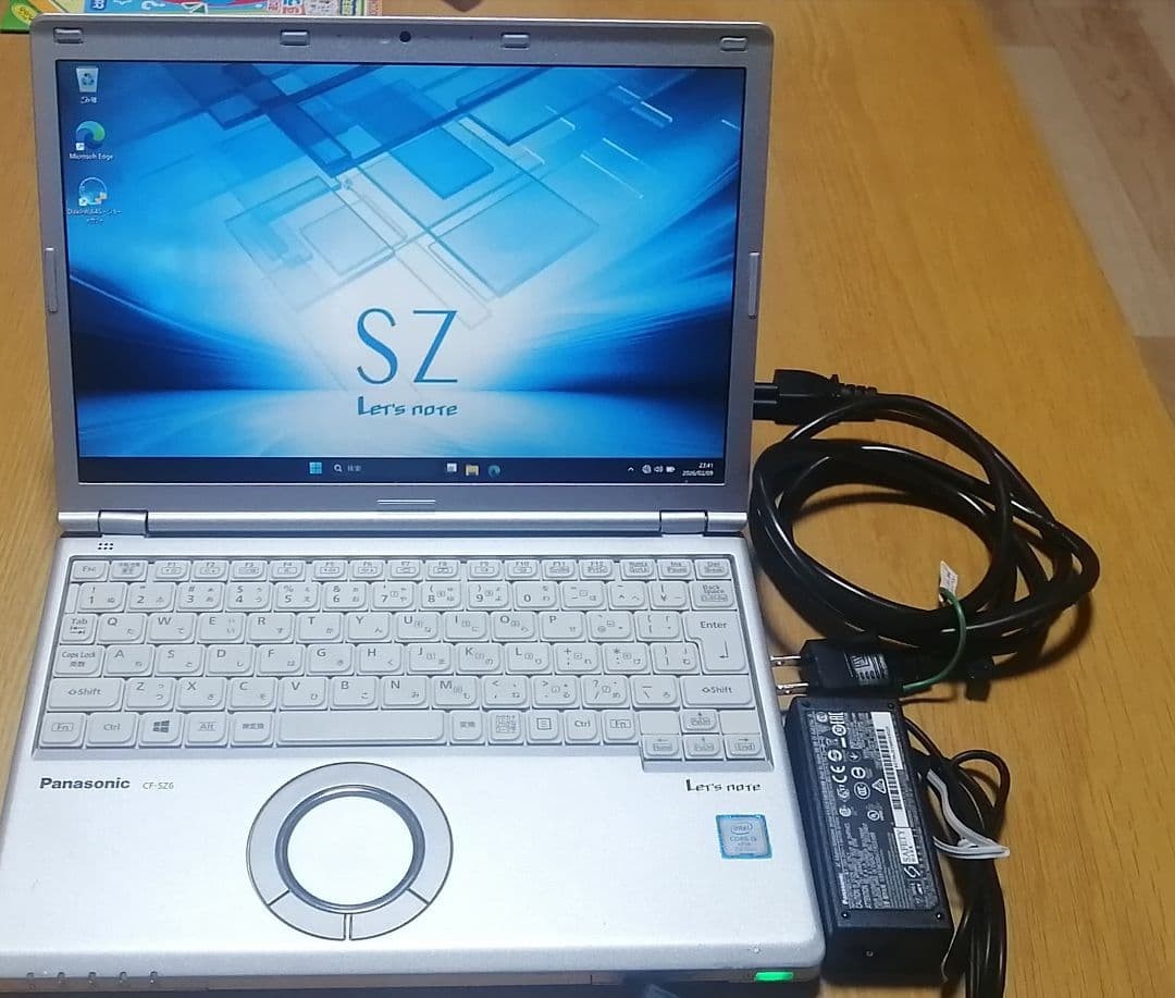 Panasonic Let’s Note SZ6 CF-SZ6 i5-7300U 8GB RAM 256GB SSD Laptop touch w/ AC