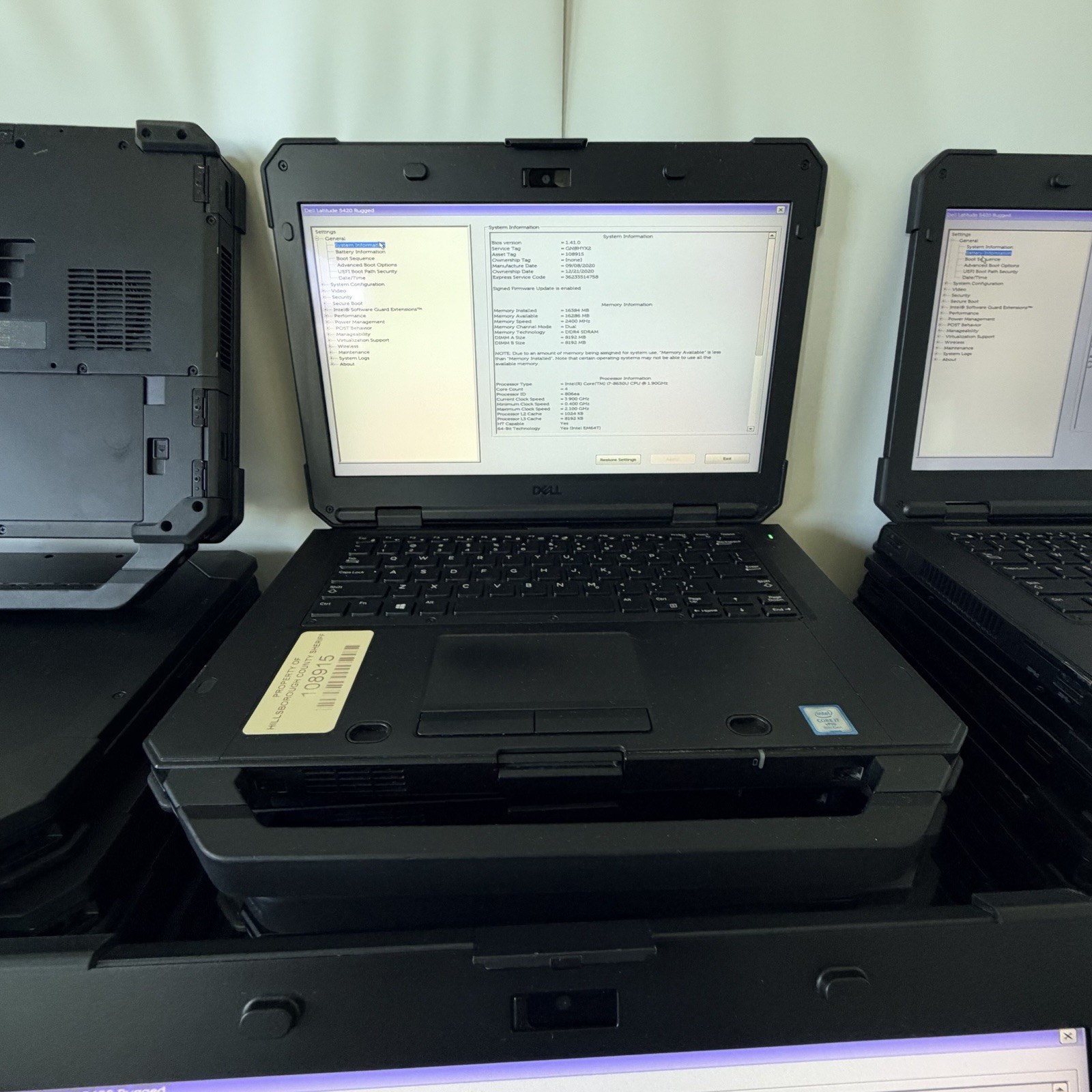 DELL Latitude 5420 rugged CORE i7 vPro 14″ FHD i7-8650U 1.9GHZ Inte TOUCH SCREEN