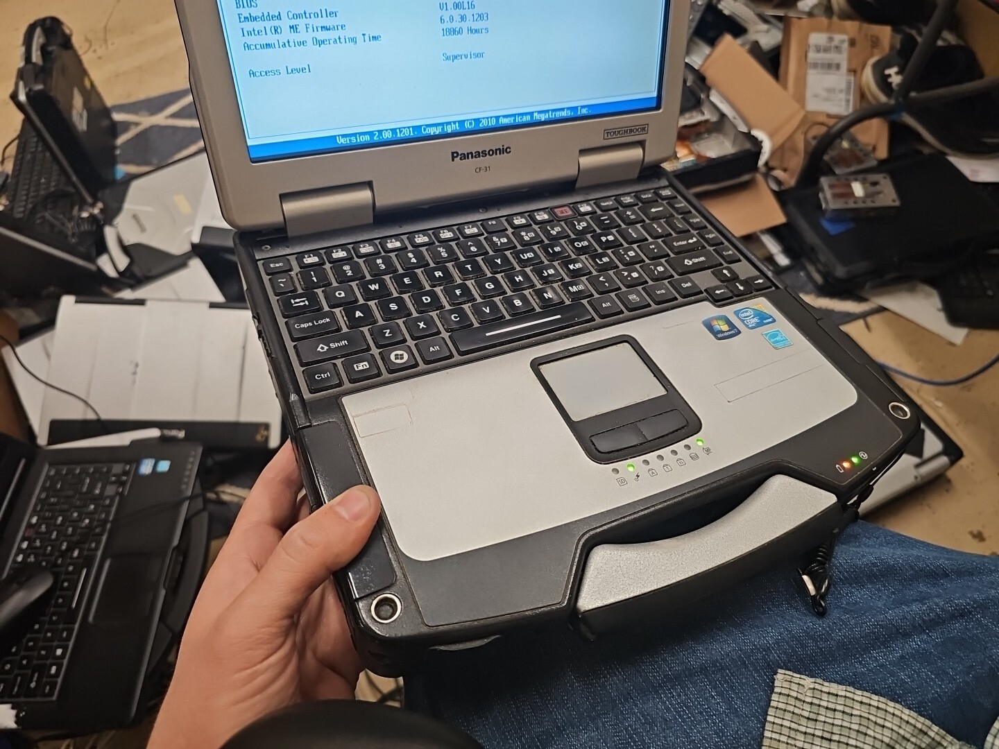 Panasonic Toughbook CF-31 MK-1 i5 520M @ 2.40GHz 8GB RAM DDR3 ( 18660HRS)