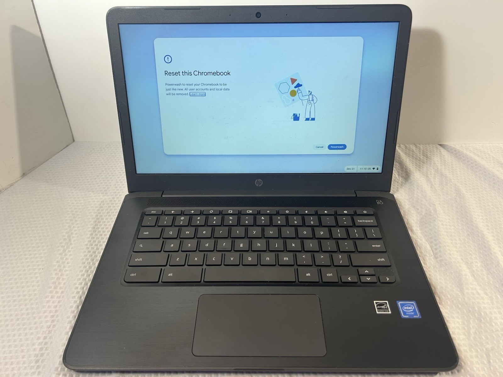 HP Chromebook 14-caQ00nr | Celeron N3350 | 4GB RAM | Excellent Battery | Reset