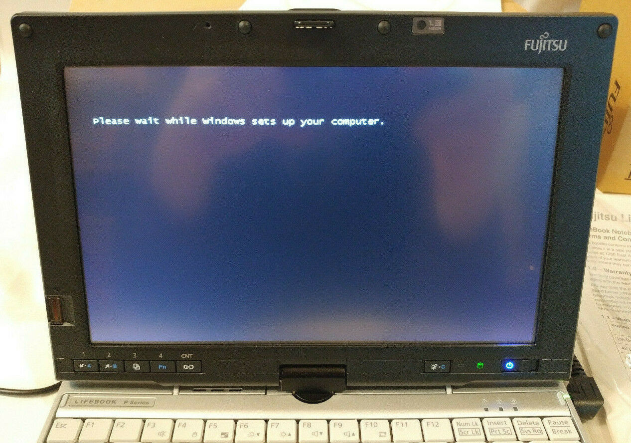 New Old Stock Vintage Fujitsu Lifebook P1630 UMPC Laptop Retro Computer