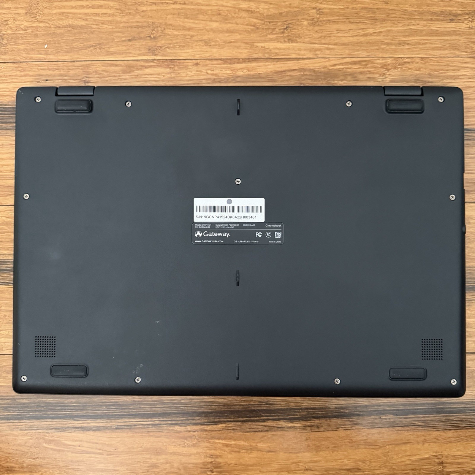 Gateway Chromebook Laptop 15.6″ FHD Intel Celeron, Black (GCNP41524)