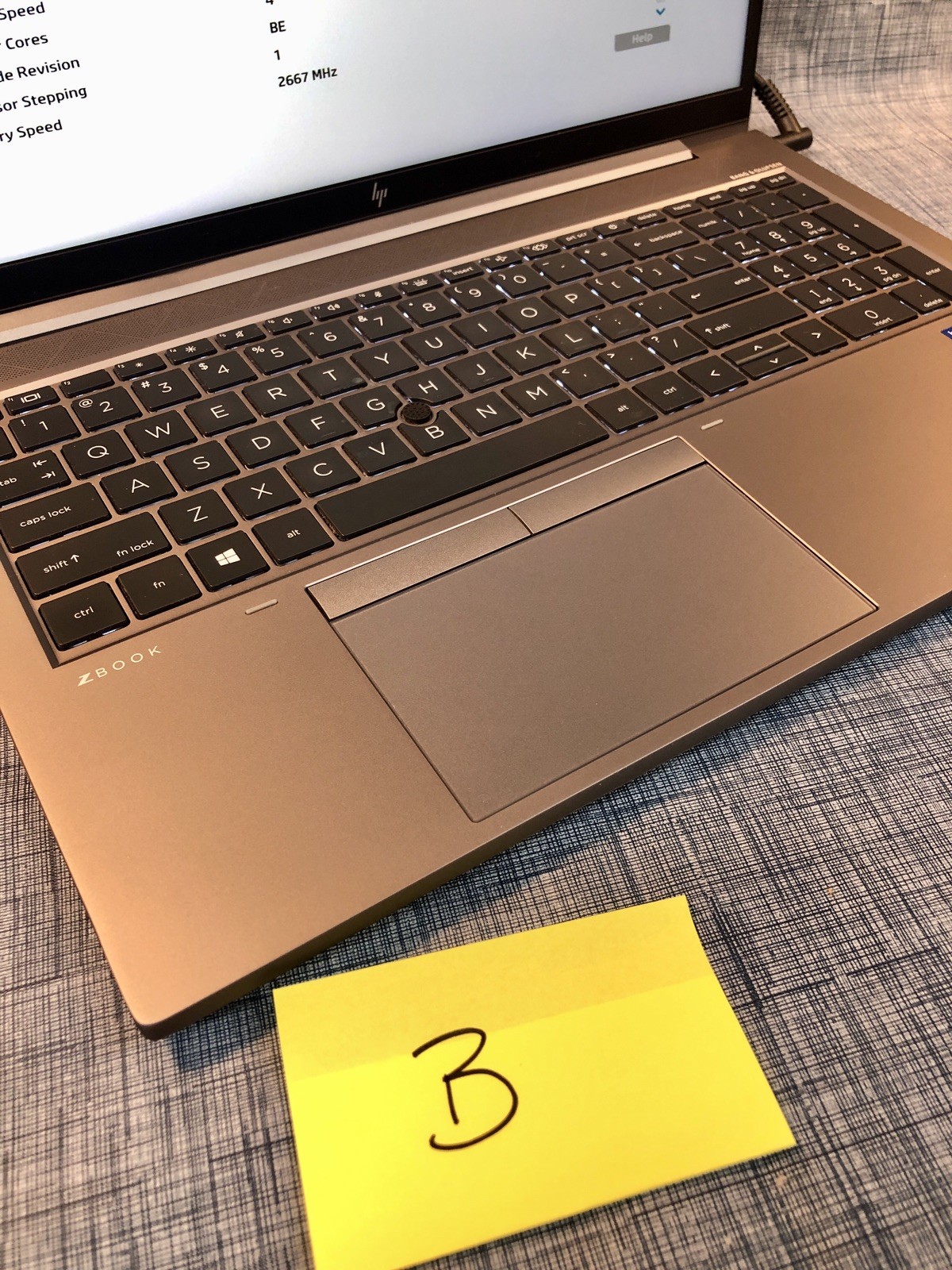 Lot 4 HP ZBook Firefly 15 G8 i7 11th Gen 16GB 512GB SSD No OS
