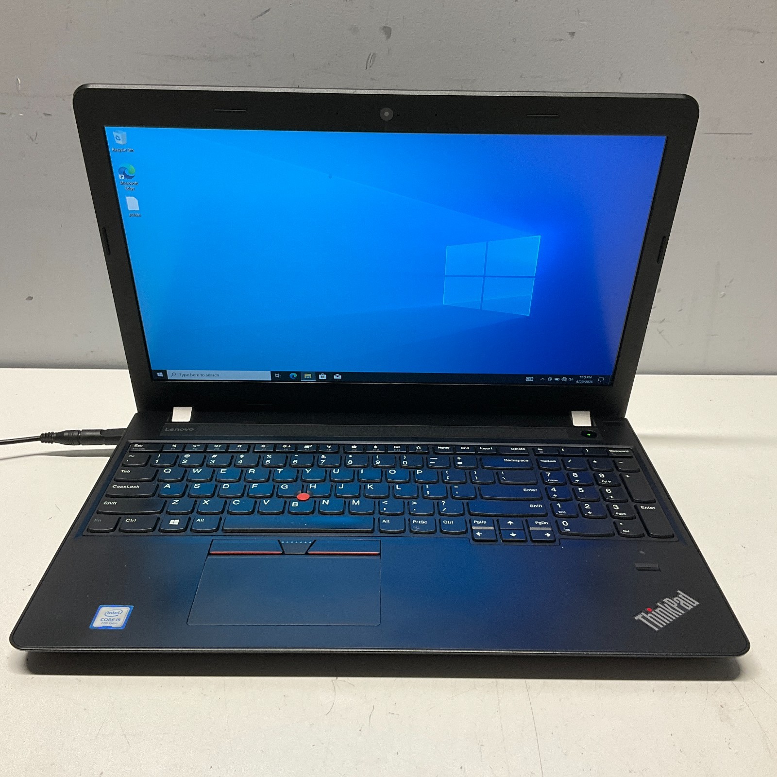 Lenovo ThinkPad E570 15.6” FHD i5-7200U 2.50GHz 8GB RAM 240GB SSD Windows 10 Pro