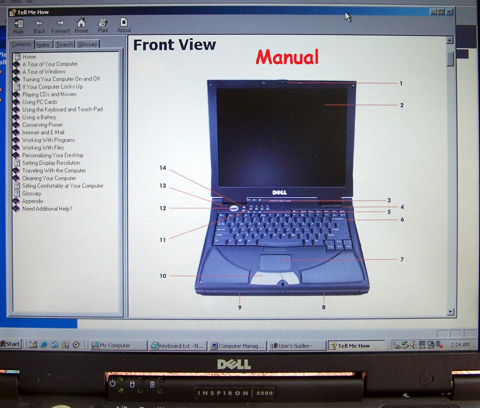 Dell Inspiron 2500 Pentium 3 1GHz 256MB 40GB Floppy Serial Parallel-dos imb cdt-