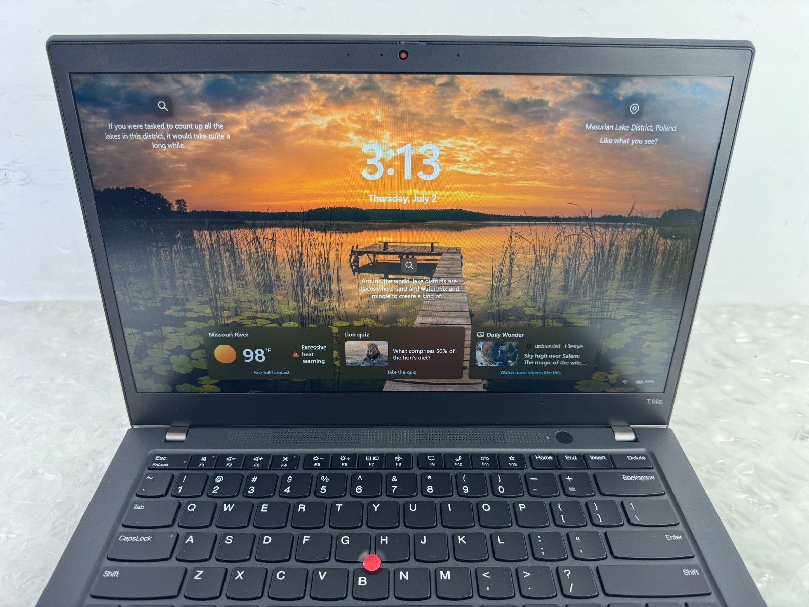 Lenovo ThinkPad T14s Gen 2 i7-1165G7 16GB 256GB SSD 14″ FHD Win 11 Pro