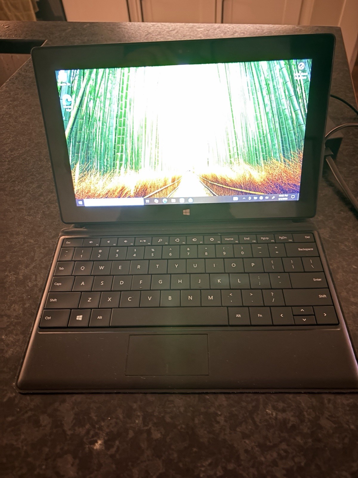 Microsoft Surface Pro 1 (1st Gen) with Keyboard, Pen, Power Adapter, and Box