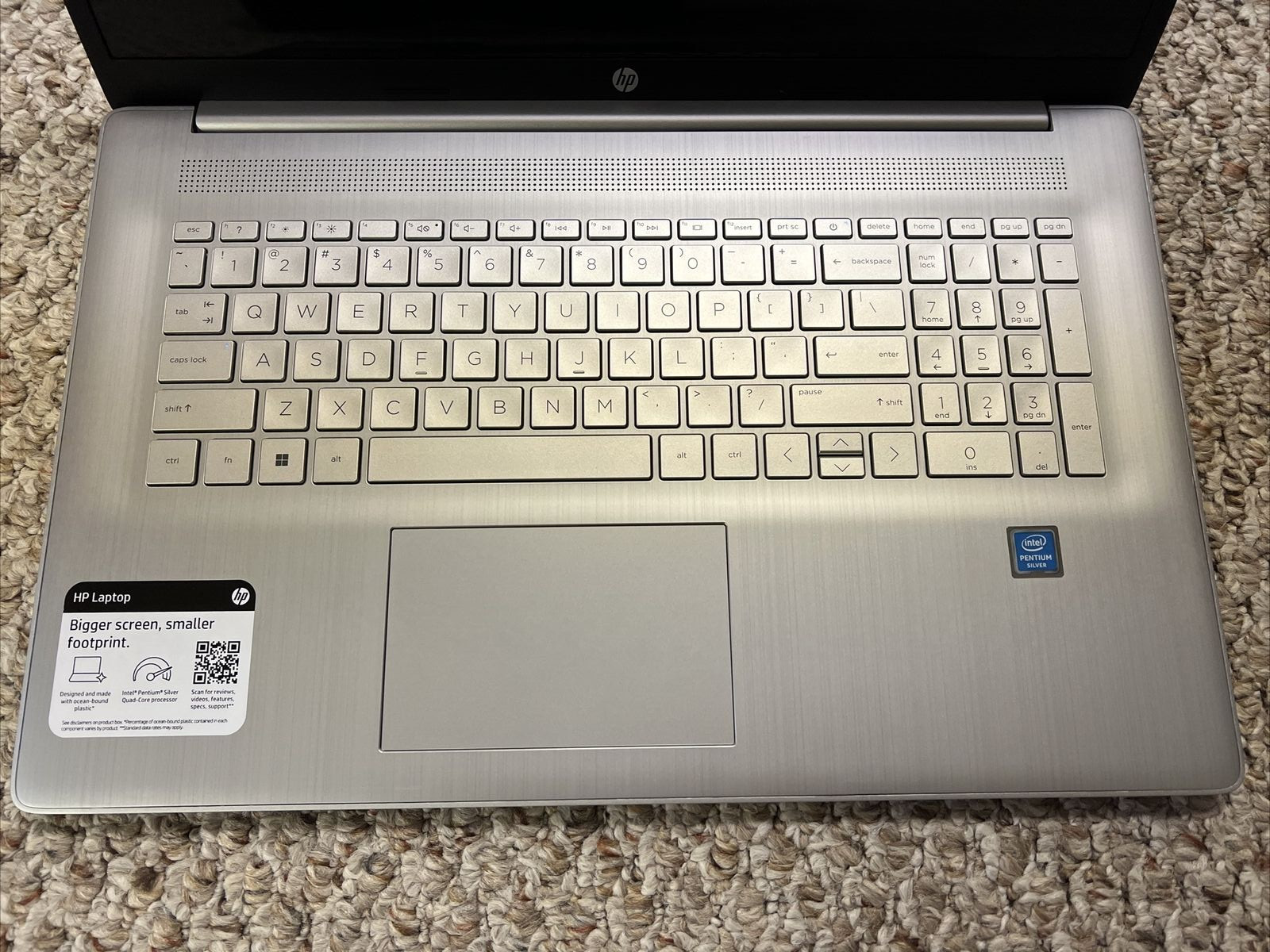 HP 17.3″ Touchscreen Notebook – HD+ – 1600 x 900 – Intel Pentium Silver N5030