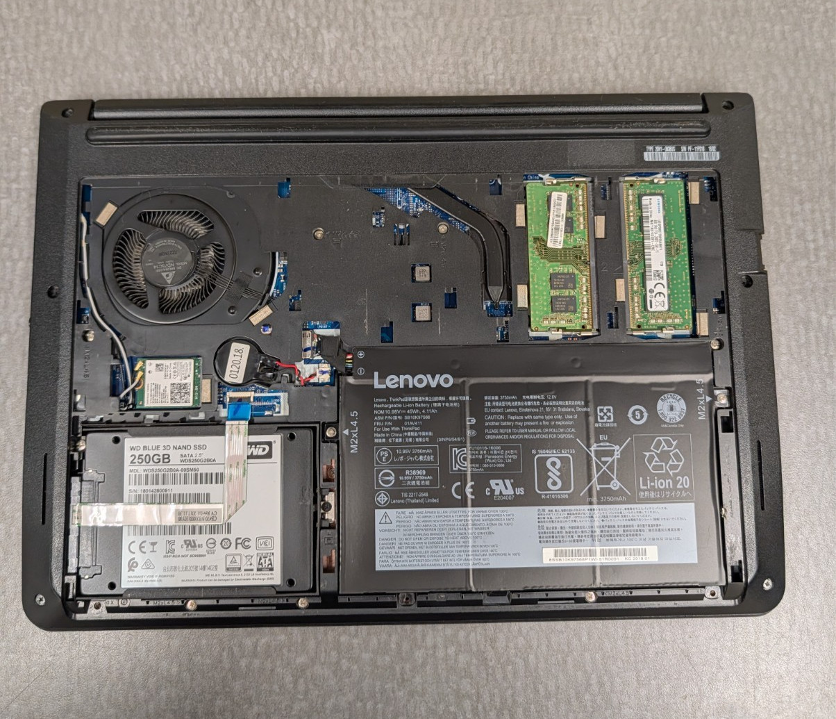 Lenovo ThinkPad E470, i3-7100U, 8GB RAM, 250GB SSD, Windows 10 Pro, 20H10069US