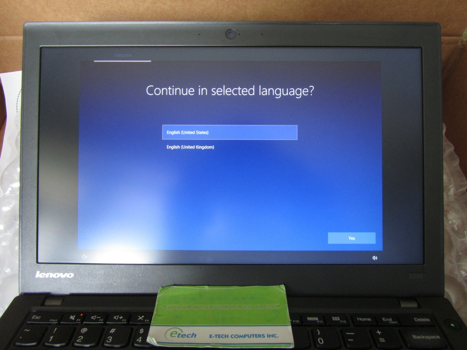 ThinkPad X240 i5-4300U 4GB 180GB SSD 12.5″ HD 1366×768 Win10, PN 20AMS2P10Q
