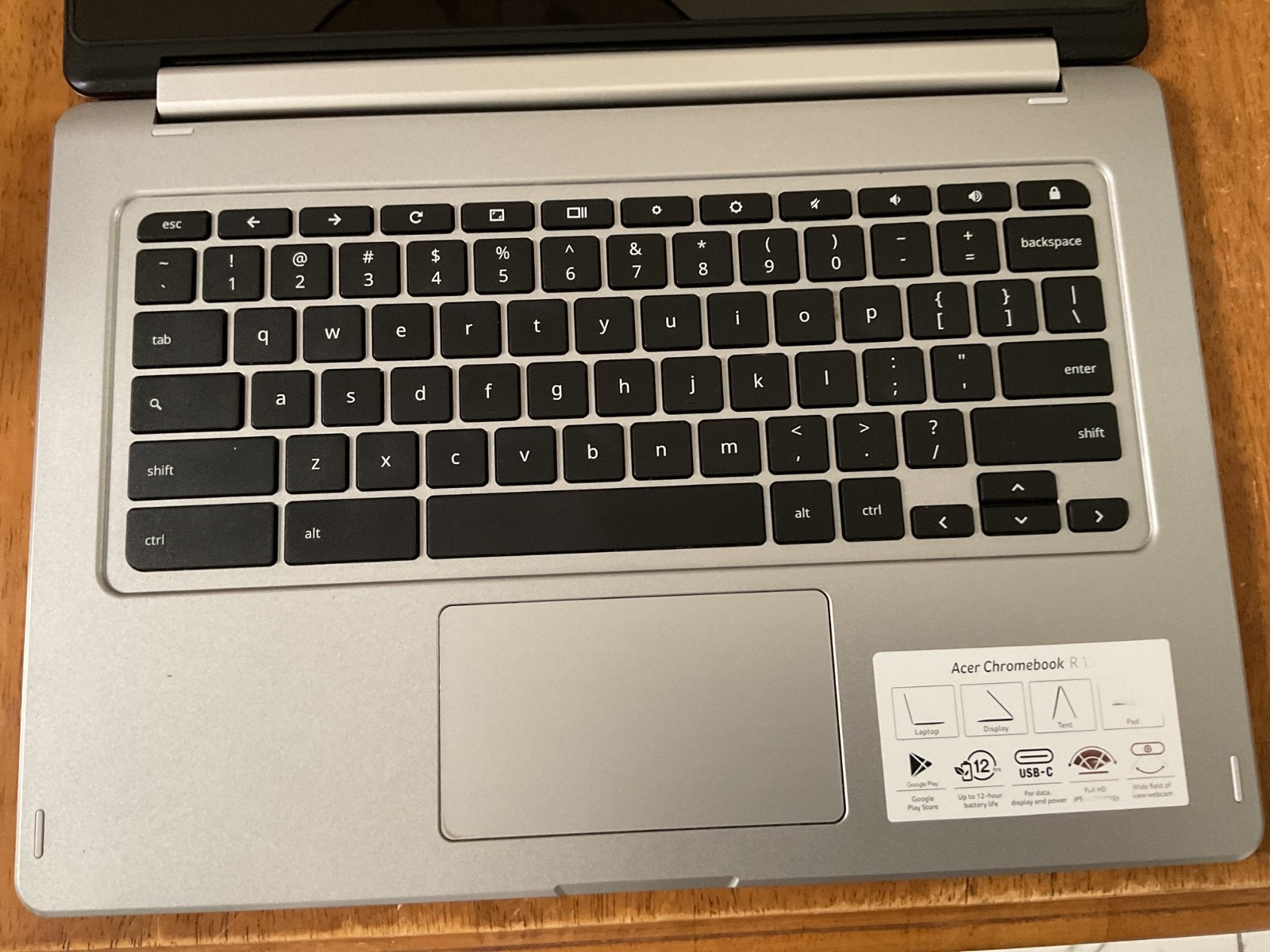 Acer Chromebook 13 CB5-312T-K6TF 13.3″ 32GB, Grey