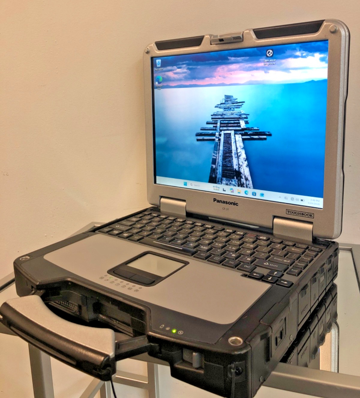 Panasonic toughbook TOUCH CF-31 MK4 Core i5 2.7ghz 8GB 256GB SSD Backlit TWin11