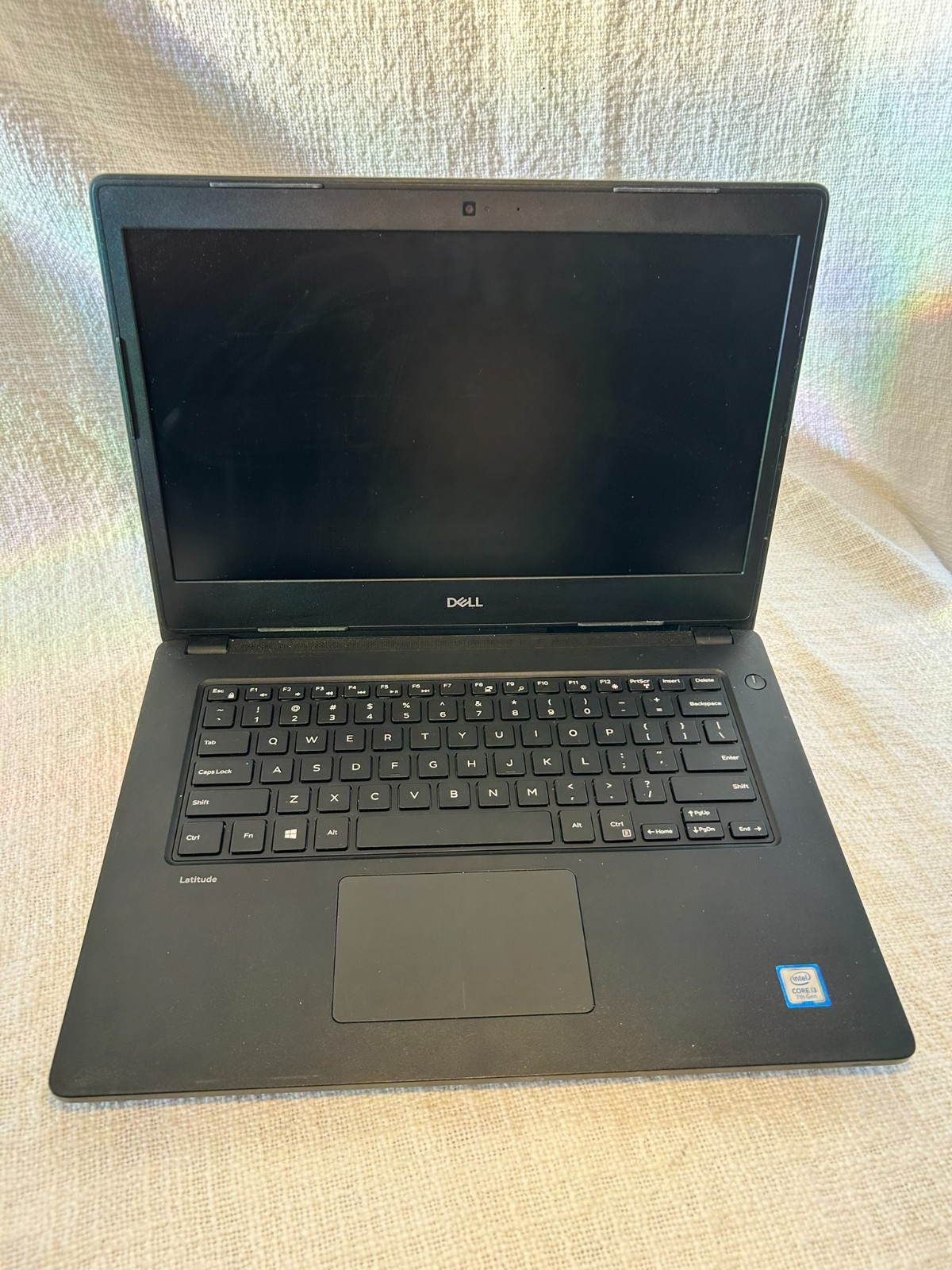 Dell Latitude 3480 14″ Intel i3-7100 NO RAM NO SSD/OS For Parts DAMAGED BOARD DW
